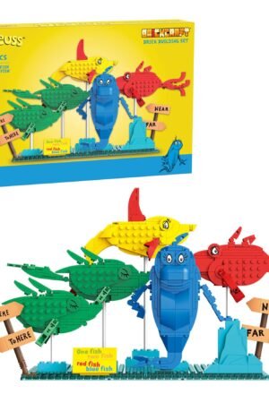 蘇斯博士《一魚兩魚》571 件積木建構套裝