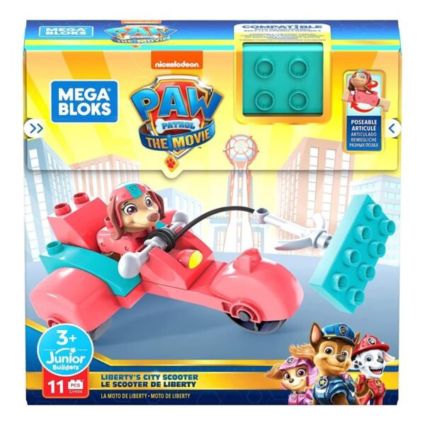 《汪汪隊立大功》MEGA Bloks 自由城滑板車積木玩具套裝 - Image 4