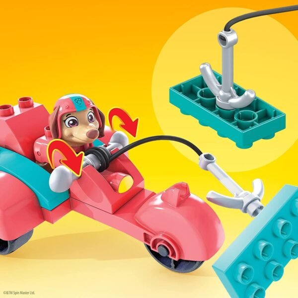 《汪汪隊立大功》MEGA Bloks 自由城滑板車積木玩具套裝 - Image 5