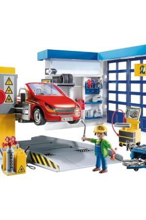 Playmobil #70202 城市生活汽車維修車庫 153 件積木套裝