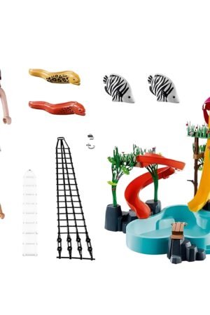 Playmobil 70609 水上樂園滑梯積木套裝