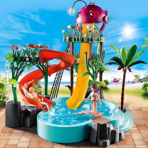 Playmobil 70609 水上樂園滑梯積木套裝 - Image 5
