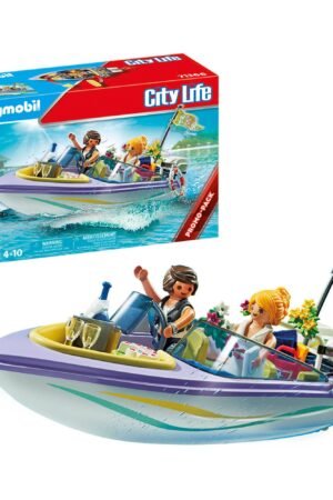 Playmobil 71366 蜜月快艇之旅 68 件積木建構套裝