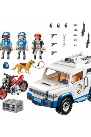 Playmobil 9371 城市行動裝甲運鈔車 66 件積木建構套裝