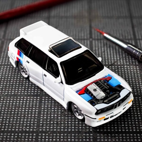 Hot Wheels Elite 64 1990 BMW 318i Touring 收藏車 - Image 6