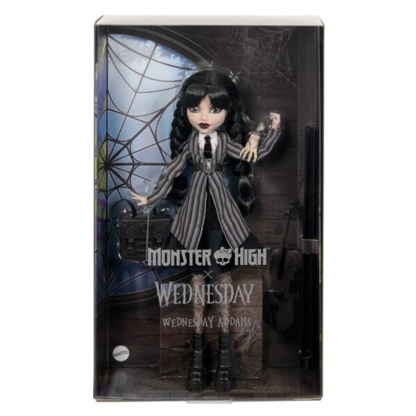 Monster High Wednesday Addams 娃娃 - Image 8