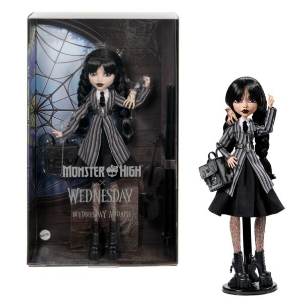 Monster High Wednesday Addams 娃娃 - Image 9