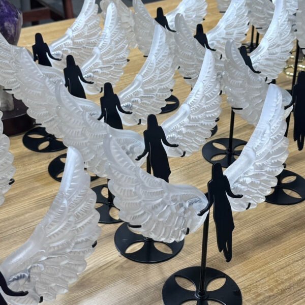 Large Selenite Angel Wings - Image 3