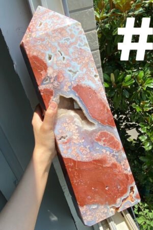 Pink Agate Big Towers
