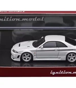 微型車1/64 Nismo R33 Gt-R 400R珍珠白Ig2504