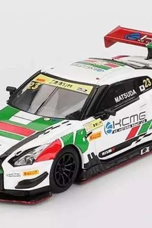 微型車1/64日產Gt-R Nismo Gt3 Fia Gt世界盃澳門站2018 Kcmg 23左手
