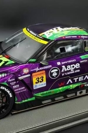 POP RACE 1/12 Nissan GT-R GT3 2018 Super GT Series 2019 EVA RT Test Type-01 X Works GT-R #33
