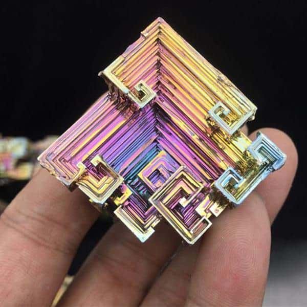 Rainbow Bismuth Crystal - Image 2