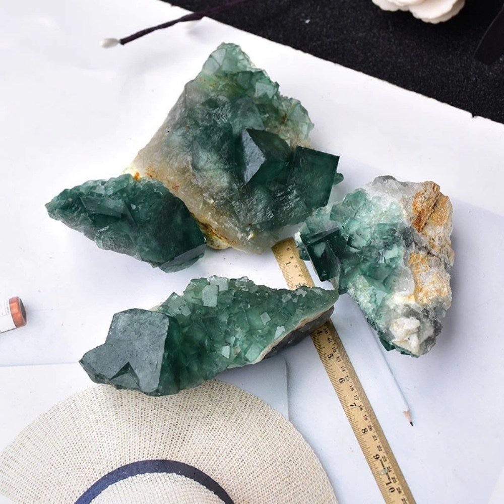 Green Fluorite Cluster - Image 3