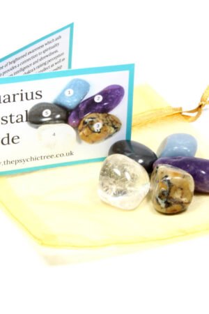 Aquarius - Sign Of The Zodiac Healing Crystal Pack