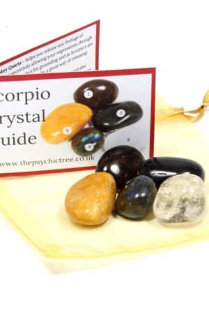 Scorpio - Sign Of The Zodiac Healing Crystal Pack
